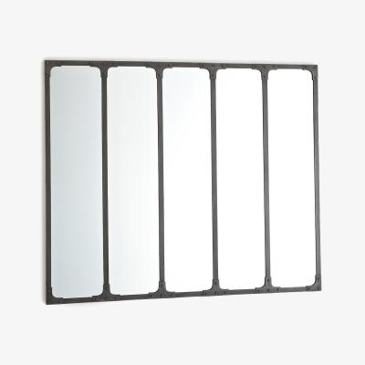La Redoute Lenaig Industrial Iron Metal Mirror 144 x 120cm