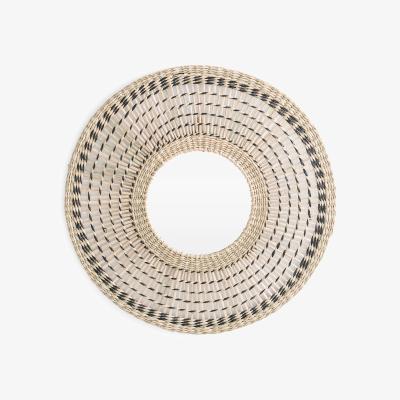 La Redoute Macio 50cm Diameter Woven Grass Mirror