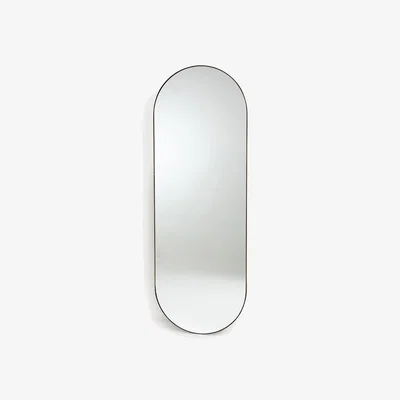 La Redoute Caligone Old Brass Metal Mirror, H150 cm
