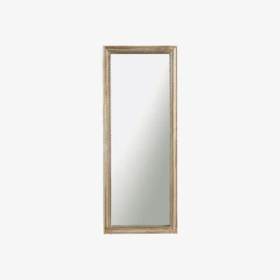 La Redoute Afsan Rectangular Mirror in Solid Mango Wood, W55 X H140cm