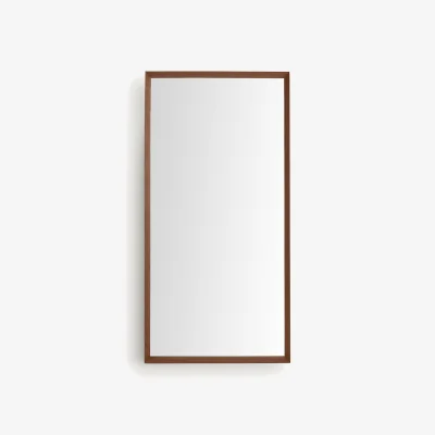 La Redoute Andromède XXL 200cm High Solid Walnut Mirror