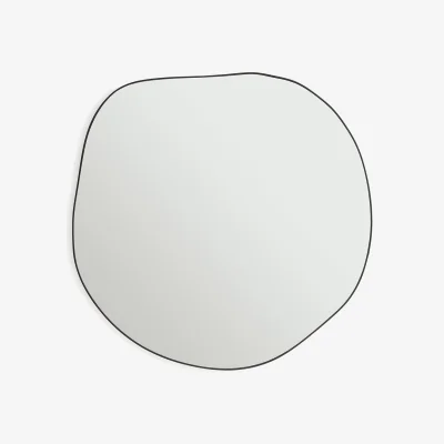 La Redoute Ornica Organic Mirror, Length 80cm, Height 80cm