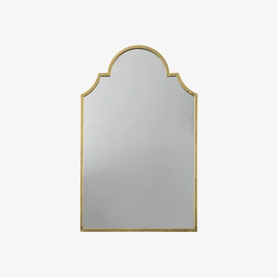 La Redoute 79cm Gold Decorative Mirror