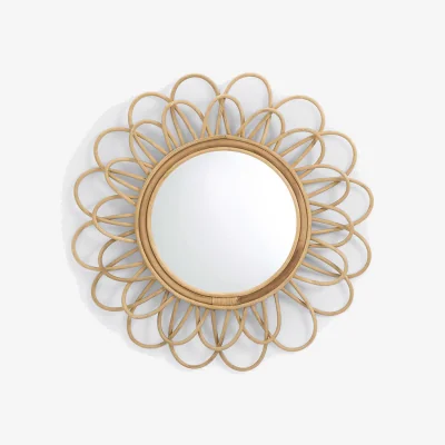 La Redoute Nogu Double Flower Cane Mirror