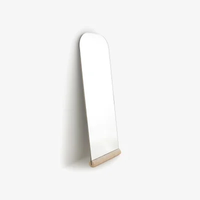 La Redoute Agav Travertine Base Mirror