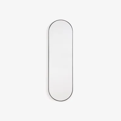 La Redoute Iodus 30 x 100cm Oval Metal Mirror