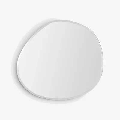 La Redoute Tilma Organic Bevelled Mirror, 60 X 56cm