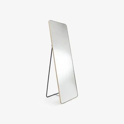 La Redoute Iodus 50 x 150cm Metal Psyche Standing Mirror