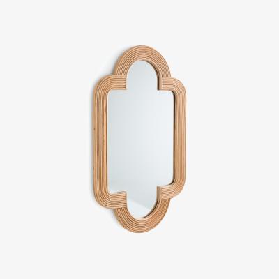 La Redoute Rivia 120 x 73cm Rattan Mirror