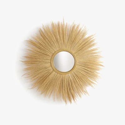La Redoute Mane Mirror with Grass Fringe