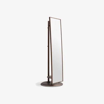 La Redoute Lyanna Walnut 177.2cm High Floor Mirror