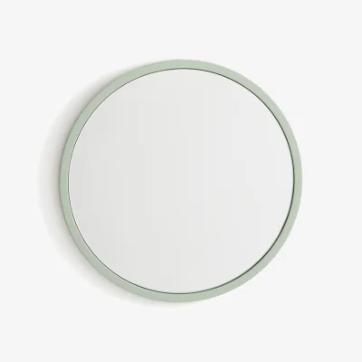 La Redoute Poketa 30cm Diameter MDF Round Mirror