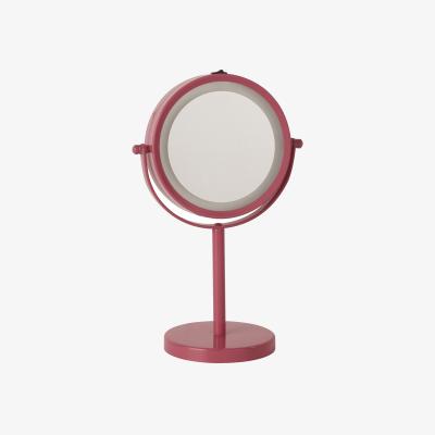 La Redoute 30cm Pink Light Up Vanity Mirror