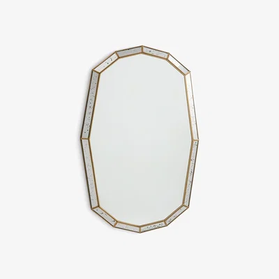 La Redoute Antique Glass 91cm High Mirror