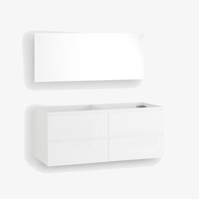 La Redoute L120cm Wall-Mounted Vanity Unit & Mirror