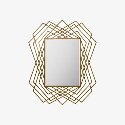 La Redoute 94 x 109cm Statement Geometric Mirror