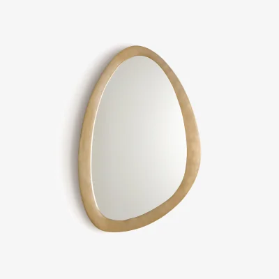 La Redoute Ruffaro Retro Brass Mirror
