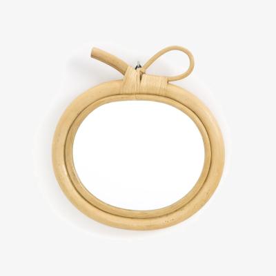 La Redoute Nogu 33 x 30cm Rattan Apple Mirror