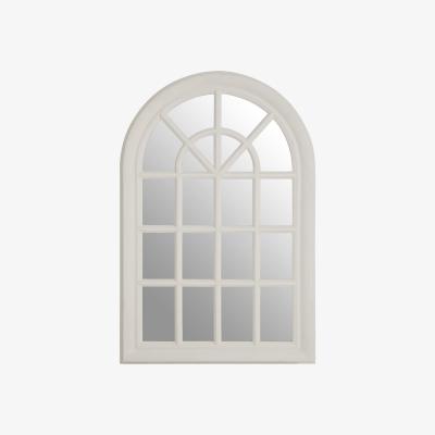 La Redoute 87 x 58cm White Oak Window Mirror