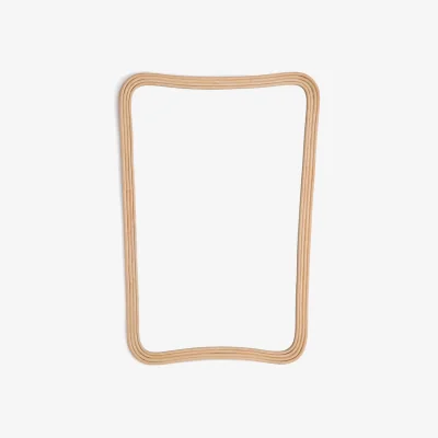La Redoute Sakhara 87 X 59cm Rattan Mirror