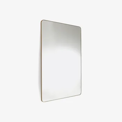 La Redoute Iodus Rectangular Iron Mirror, Width 80cm X Height 120cm