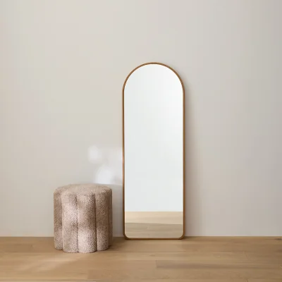 La Redoute Iodus Oak Veneer Large L42 X H120cm Arch Mirror