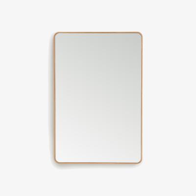 La Redoute Iodus Rectangular Mirror in Oak Veneer 80x120cm