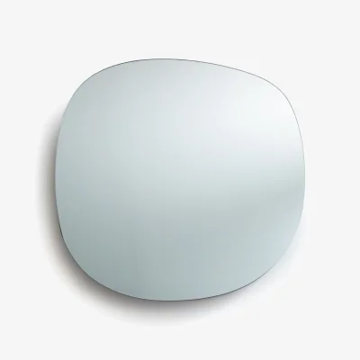 La Redoute Biface Irregular Pebble Mirror, Large