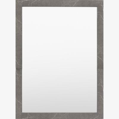 La Redoute 77cm Panfield Mirror Marbled Grey