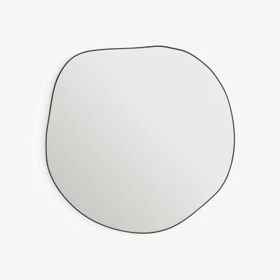 La Redoute Ornica Medium Organic Shaped Metal Mirror