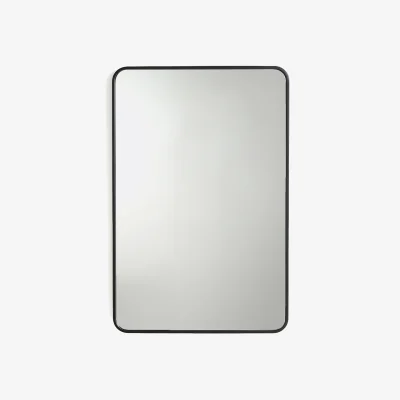 La Redoute Iodus Rectangular Iron Mirror, Width 60cm X Height 90cm
