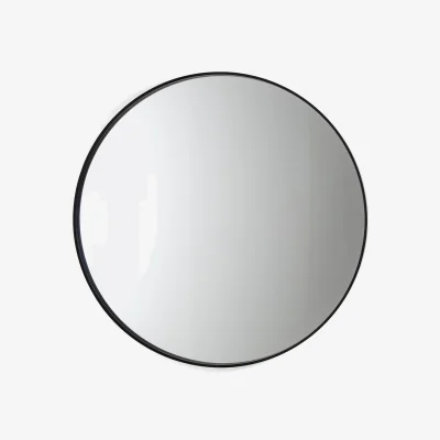 La Redoute Alaria 120cm Diameter Round Black Mirror