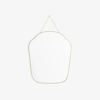 La Redoute Uyova 40 x 50cm Brass Mirror