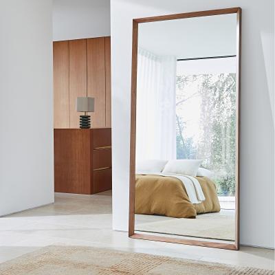 La Redoute Andromède XXL 200cm High Solid Walnut Mirror