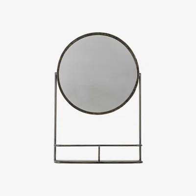La Redoute 42 x 63cm Black Industrial Vanity Mirror
