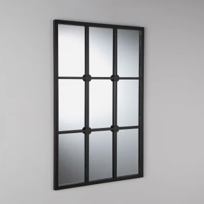 La Redoute Lenaig 60 x 90cm Window-Style Metal Mirror