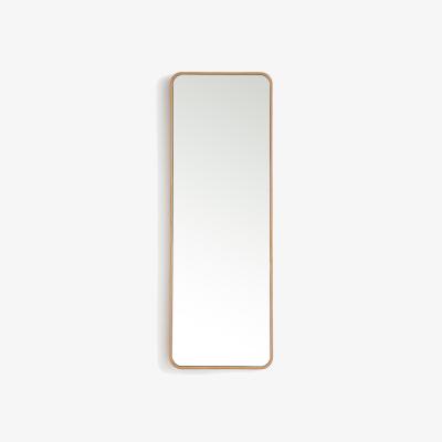 La Redoute Iodus Rectangular Mirror in Oak Veneer 42x120cm