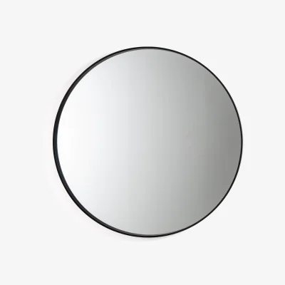 La Redoute Alaria 120cm Diameter Round Black Mirror