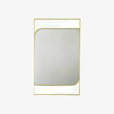 La Redoute 102cm Industrial Gold Mirror
