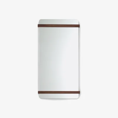 La Redoute Nemma 120 X 64cm Walnut Mirror