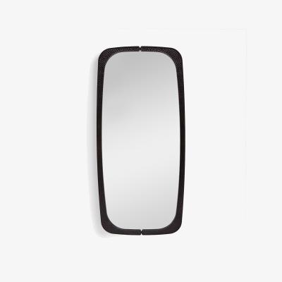 La Redoute Rectangular Mirror with Gouged Finish Kuchim