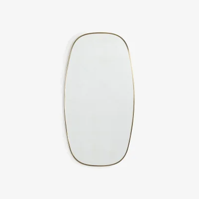 La Redoute Caligone 100cm Aged Brass Mirror