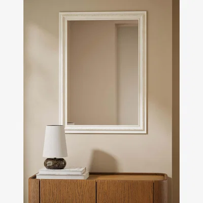 Marks & Spencer M&S Collection Daphne Rectangular Wall Mirror - White, White