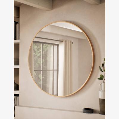 Marks & Spencer M&S Large Round Pine Wall Mirror - Natural, Natural
