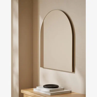 Marks & Spencer M&S Milan Arch Wall Mirror Antique Brass