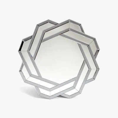 Marks & Spencer Plait Large Octagonal Mirror - Clear, Clear