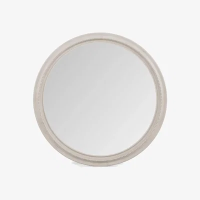 Marks & Spencer M&S Collection Daphne Round Hanging Wall Mirror - White, White