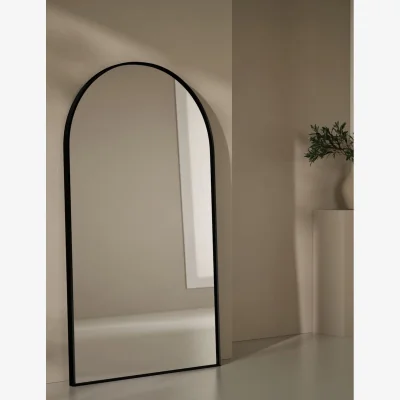 Marks & Spencer M&S Metal Arch Free Standing Mirror Black