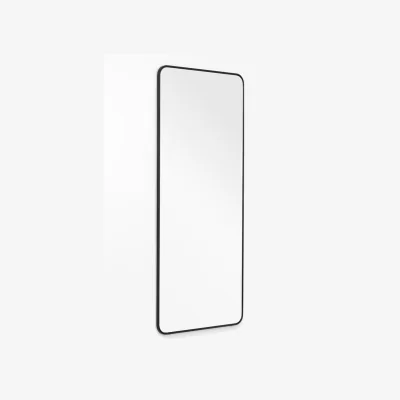 My Furniture Alana Extra Large Leaning Mirror - Matt Black