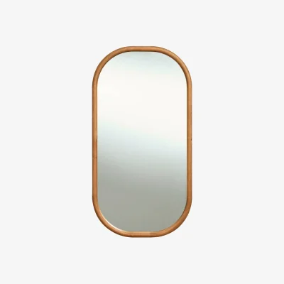 Made in Design Arcade Wall mirror natural wood / 98 x 188 cm - Maison Sarah Lavoine
